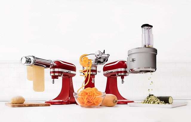 Buy Kitchenaid Mixer Triple Attachment Mount Triple Space Saver Organize  Your Flat Paddle Beater, Wire Whisk, Dough Hook Attachments Online in India  