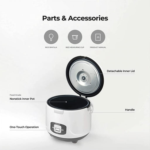Cuckoo 3.5 Litres Electric Rice Cooker (CR-1055) parts and accessories