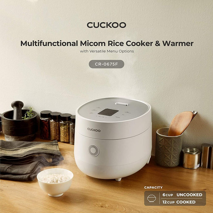 Cuckoo 2 Litres Multi-Functional Rice Cooker (CR-0675F)