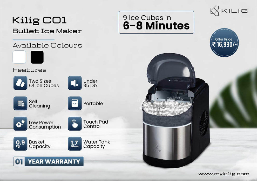 Kilig Countertop Ice Maker Machine