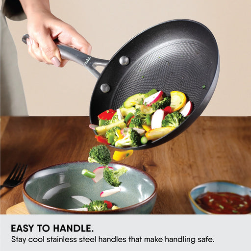 Stahl Frypan - Cast Iron - east to handle handles