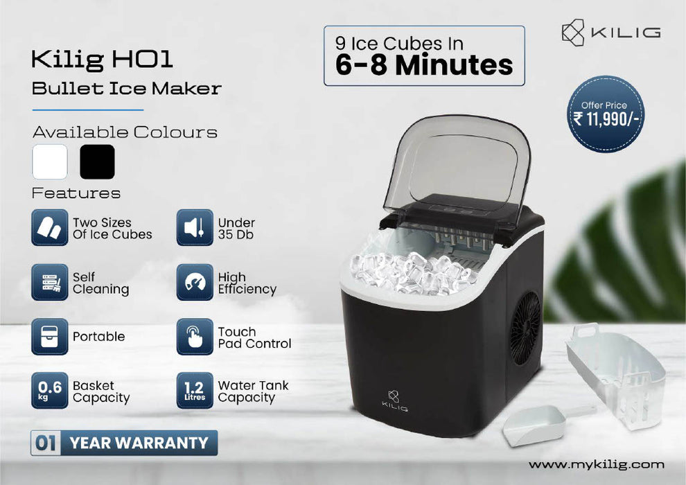 Kilig Countertop Ice Maker Machine