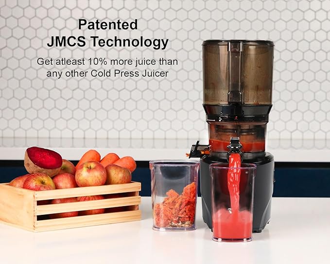Kuvings AUTO10 Cold Press Juicer PHANTOM BLACK with Attachment
