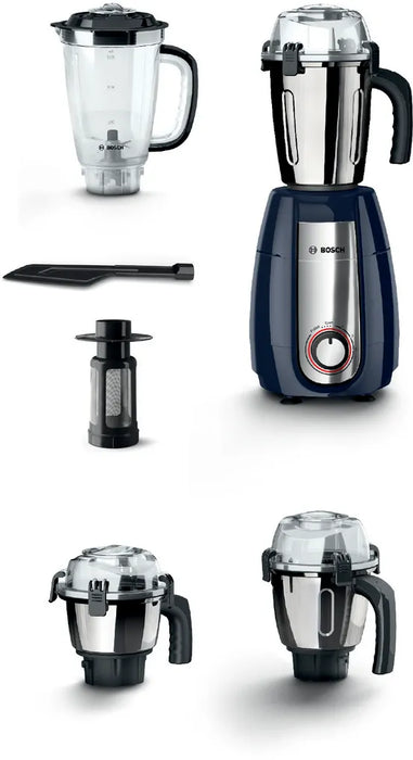 BOSCH MIXER GRINDER 1000 WATTS 4 JAR whats in the box