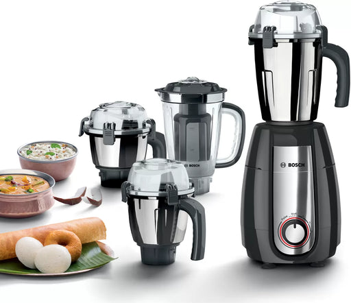 BOSCH MIXER GRINDER 4 JAR 1000 WATTS  GREY