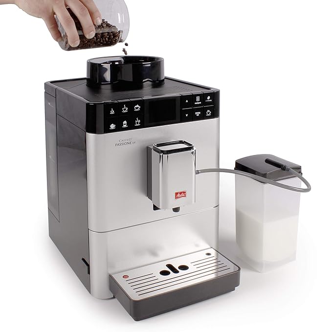 Melitta Passione OT Bean to Cup Fully Automatic Coffee Machine with Grinder and Milk Tank