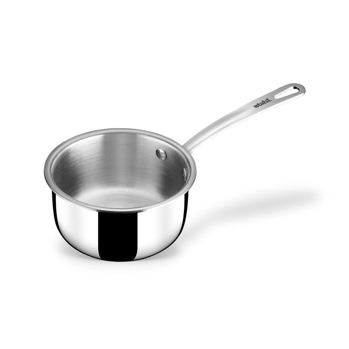 Stahl Engrave - Steel Sauce Pan - Triply Artisan Series