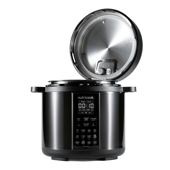 Nutricook Smart Pot 6 & 8 Litre 9-In-1 Instant Programmable Electric Pressure Cooker