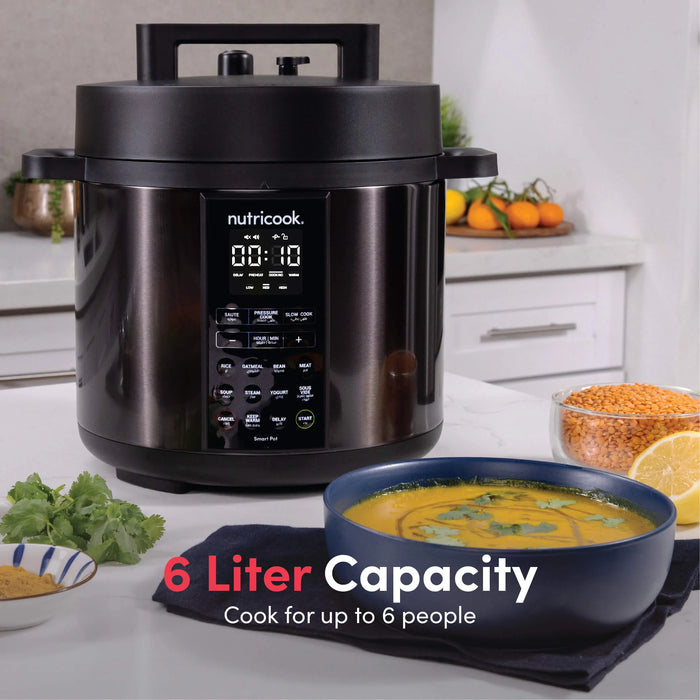 Nutricook Smart Pot 6 8 Litre 9 In 1 Instant Programmable