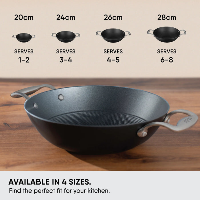 Stahl Kadhai - Cast Iron Blacksmith Hybrid Series