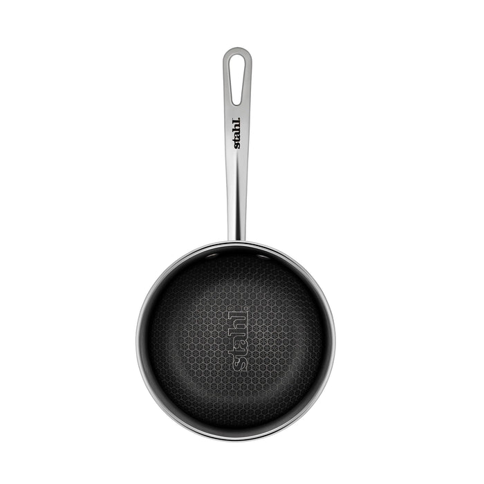 Stahl Kitchen Fry pan (Without Lid) - Triply Artisan Hybrid Series