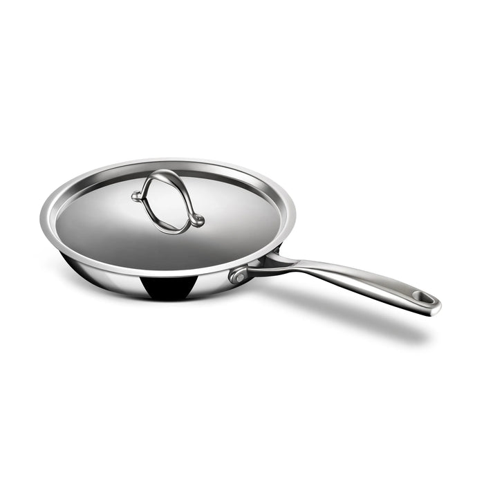 Stahl Engrave - Steel Frypan - Triply Artisan Series + Lid