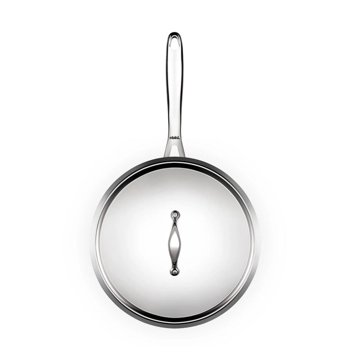 Stahl Engrave - Steel Frypan - Triply Artisan Series + Lid