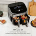 Instant Vortex Plus Dual 8 Liters Stainless Steel Air Fryer with ClearCook
