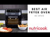 NutriCook Air Fryer Oven 12L video