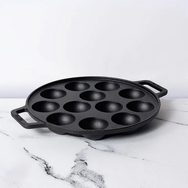 Meyer Pre Seasoned Cast Iron Appam Pan