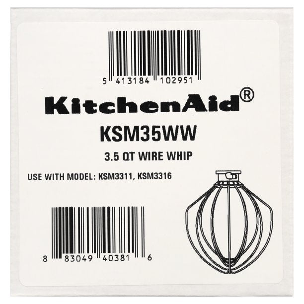 KitchenAid 3.3 ltrs Wire Whip