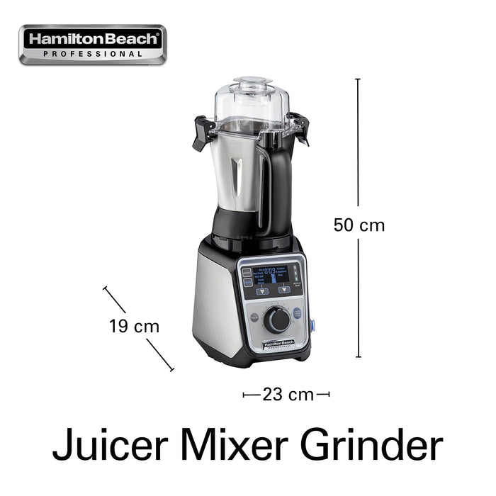 Hamilton Beach® Professional 1400 Watt Juicer Mixer Grinder specifications.