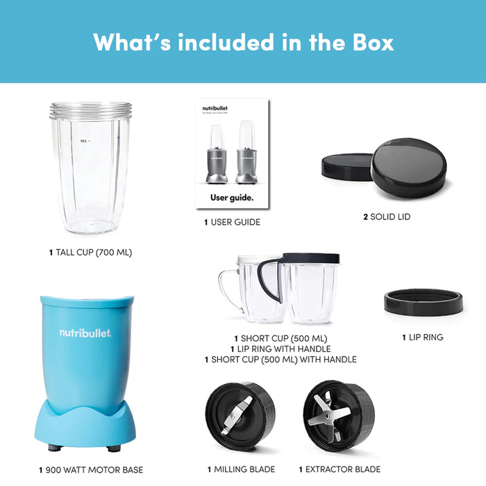 Nutribullet Pro 900 blender With Vibration Free Technology Off