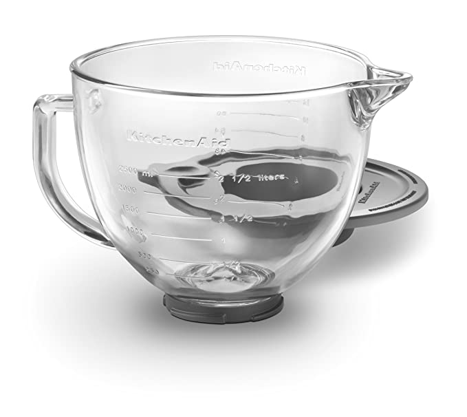 KitchenAid Tilt Head SM - 4.8 Ltr Glass Bowl