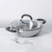 Meyer Trivantage Stainless Steel Triply Cookware Kadai/Wok With glass Lid