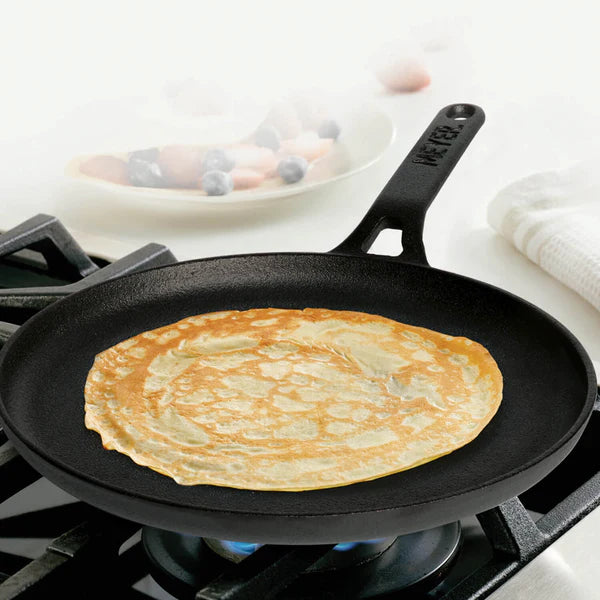 Meyer Pre-Seasoned Cast Iron Flat Dosa Tawa