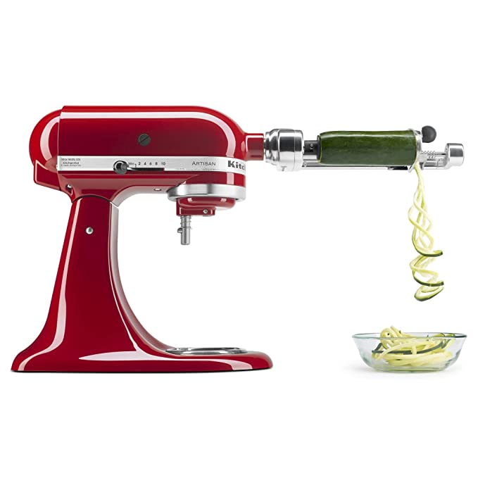 KitchenAid Spiralizer Attachment results